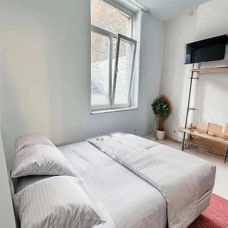 Appartement Rive Gauche G Centre - Gare - Aeroport Charleroi